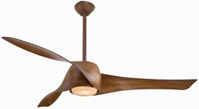 Artemis Led 58"Ceiling Fan Distressed Koa versatile medium fans for any space
