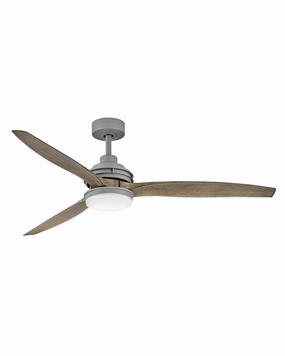 Artiste 60"Ceiling Fan Graphite compact medium fans for desks and counters