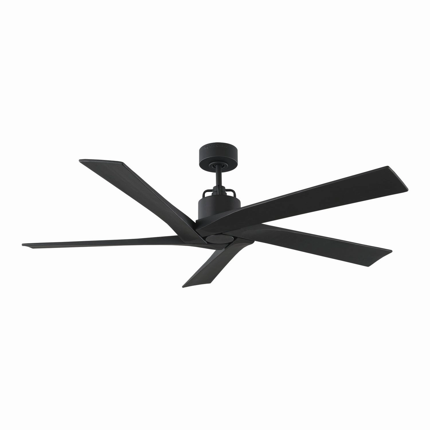 Aspen 56"Ceiling Fan Midnight Black compact medium fans for desks and counters