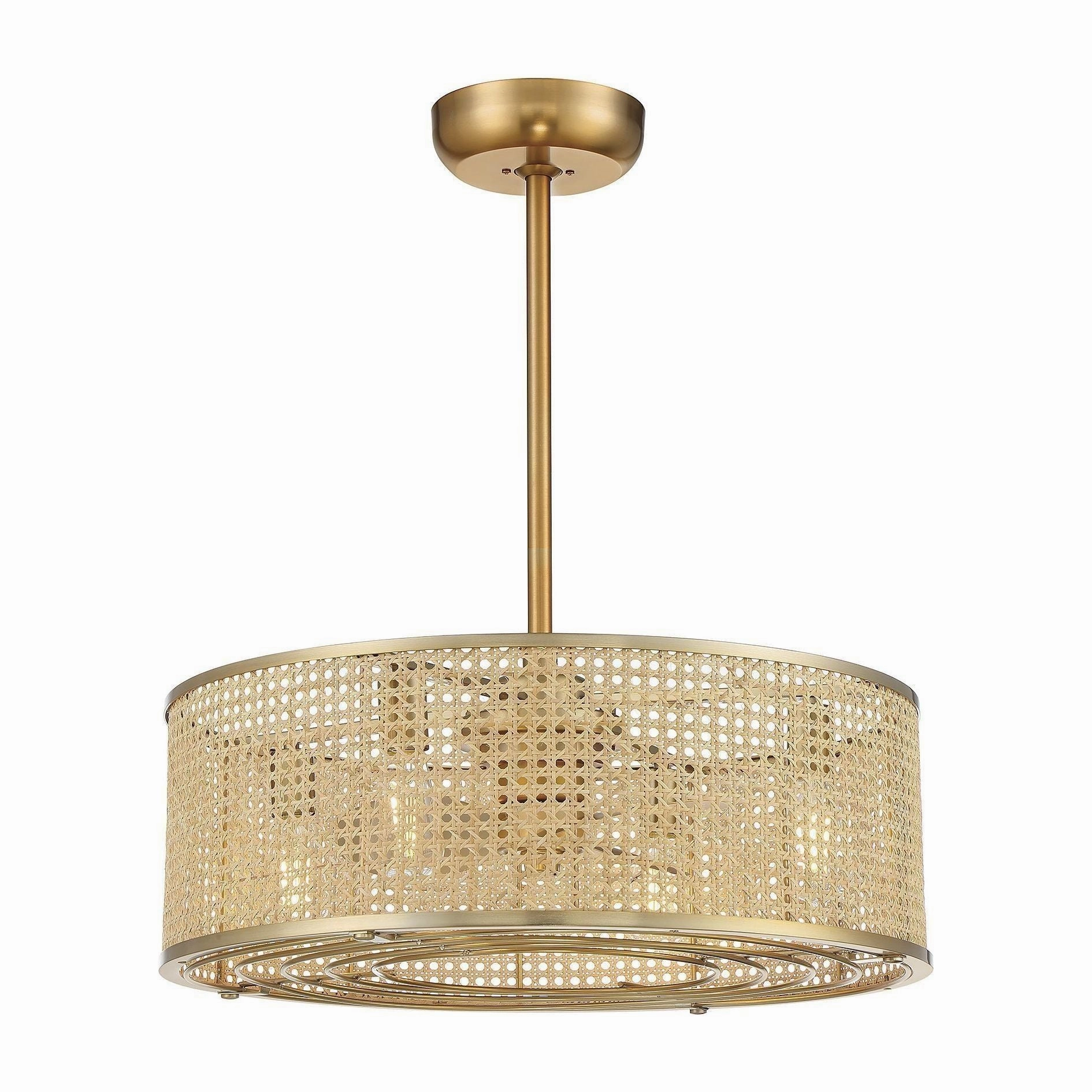 Astoria 4-Light Fan D'Lier modern fandeliers for living rooms