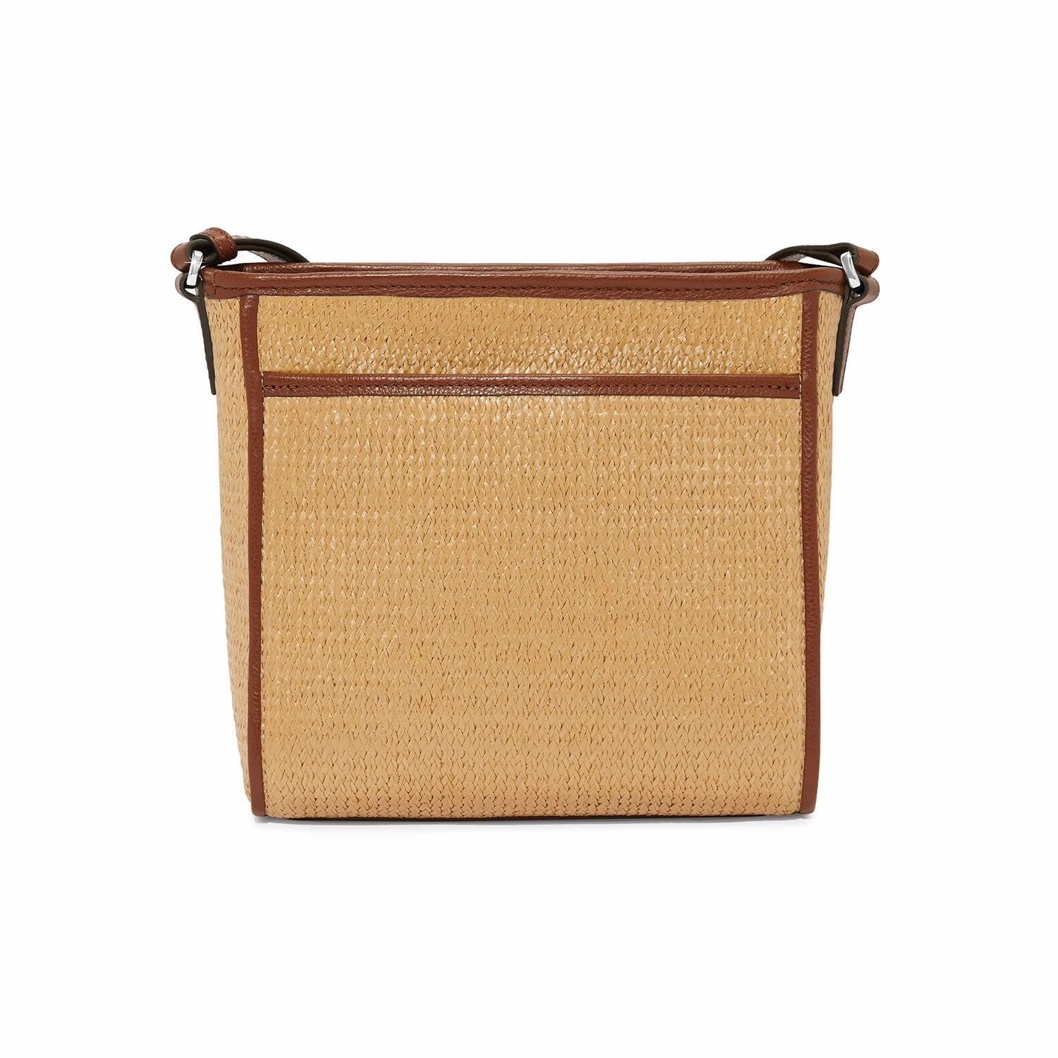 Astrid Straw Organizer Bag Natural-Bourbon
