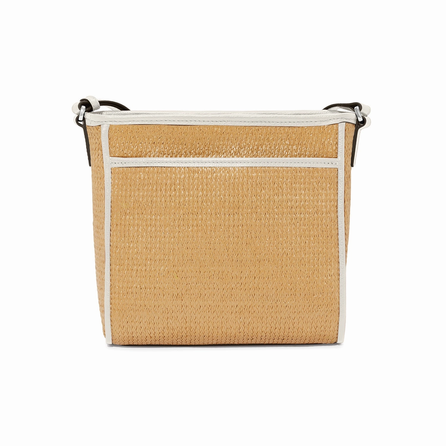 Astrid Straw Organizer Bag Natural-White