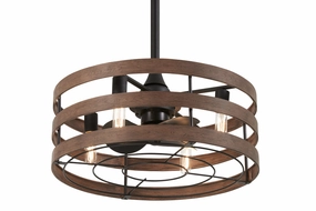 Audrey 26"Ceiling Fan Coal decorative fandeliers with lights