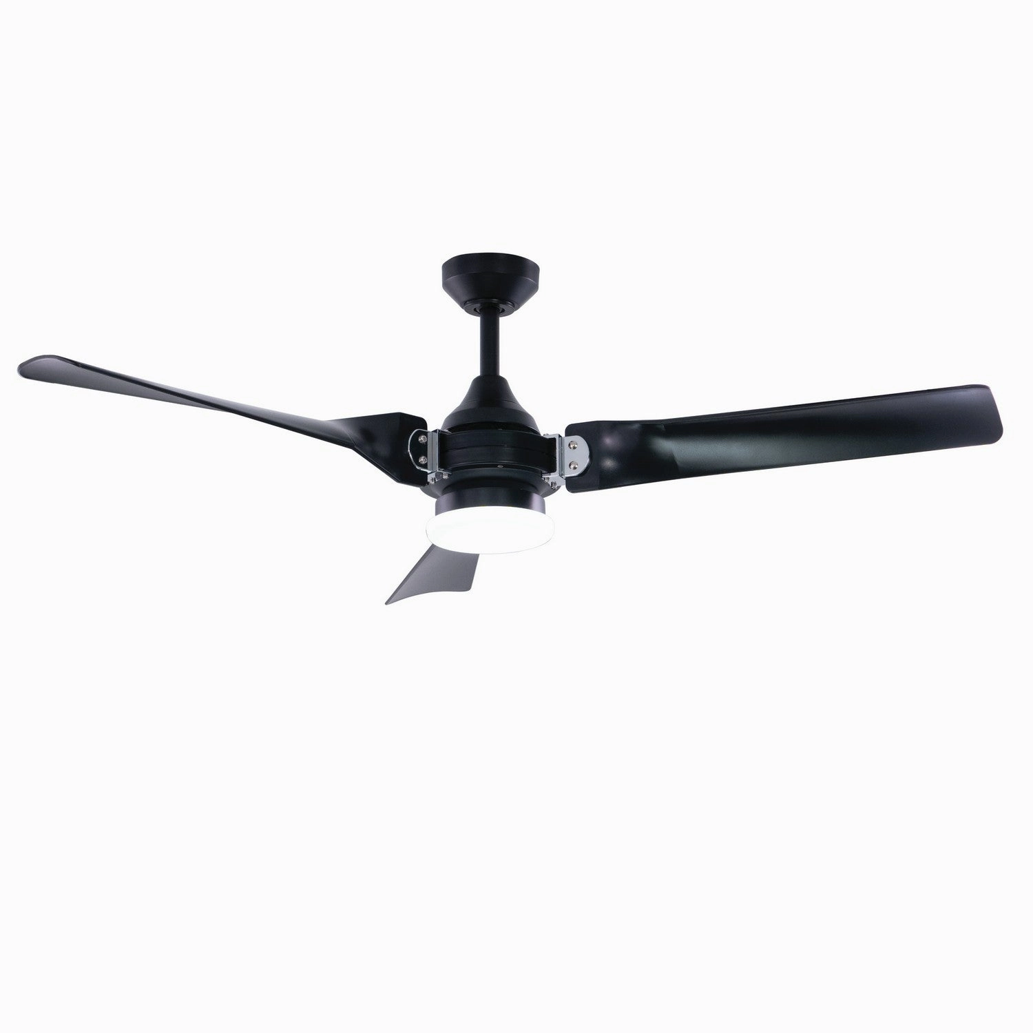 Austin 52"Ceiling Fan Black and Chrome medium electric fans for multi-room use
