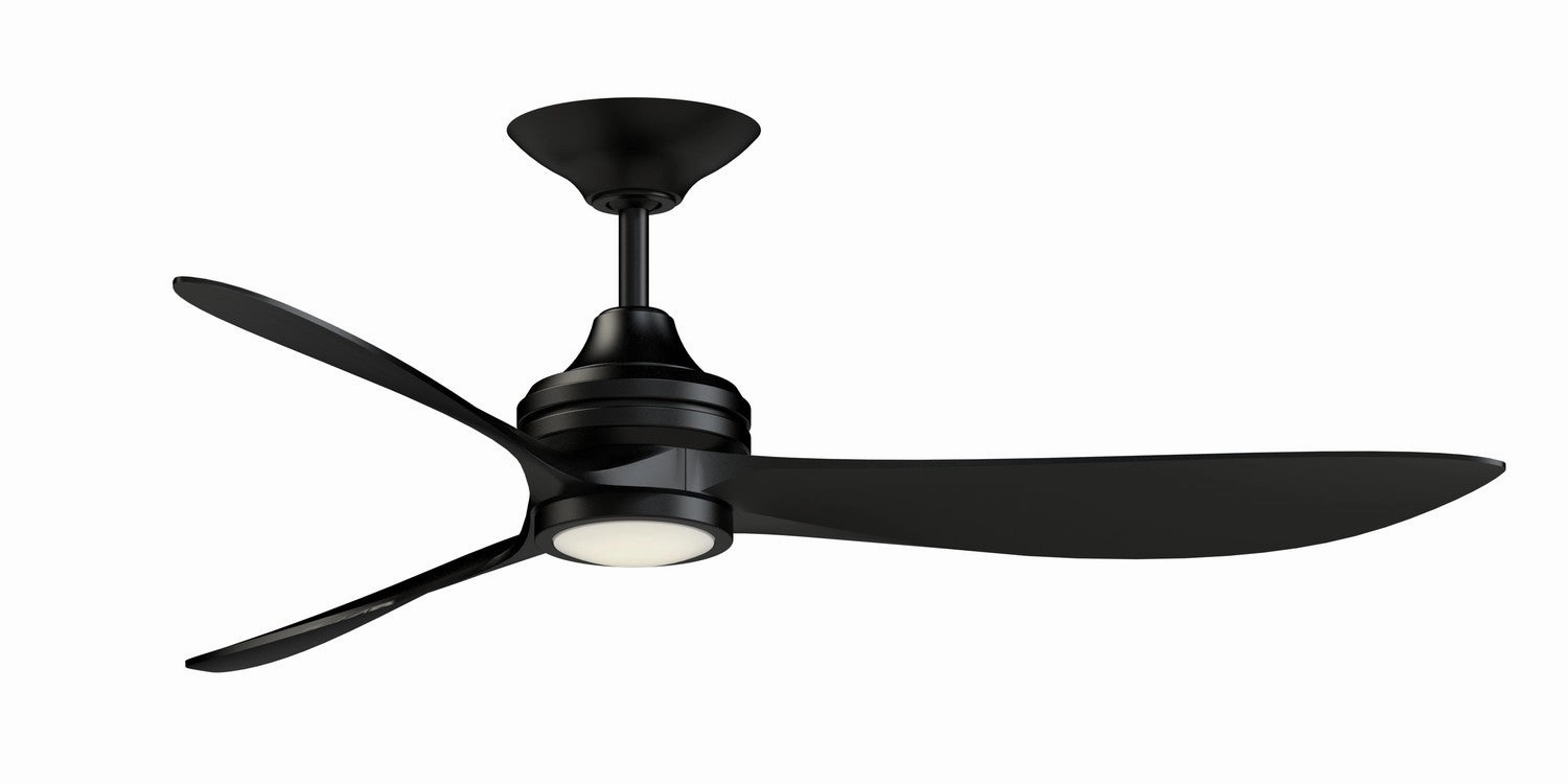 Aviara 60"Ceiling Fan Black medium electric fans for multi-room use