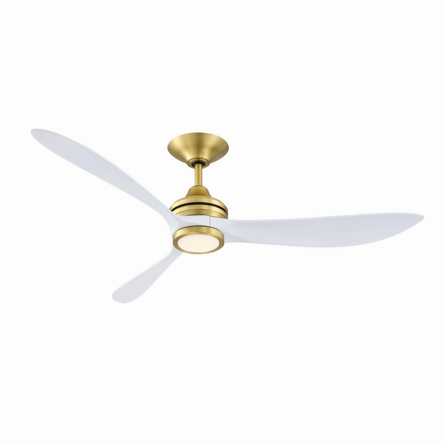 Aviara 60"Ceiling Fan Brushed Satin Brass