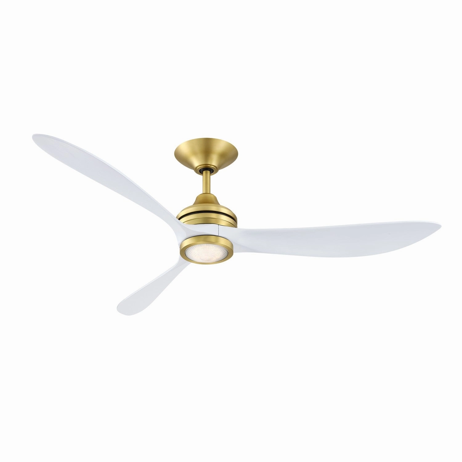 Aviara 60"Ceiling Fan Brushed Satin Brass