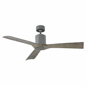 Aviator 54"Ceiling Fan Graphite/Weathered Gray quiet medium fans for living room use