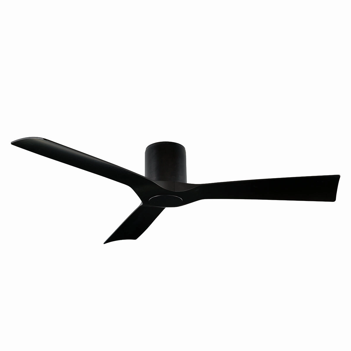 Aviator 54"Ceiling Fan Matte Black space-saving huggers with modern style