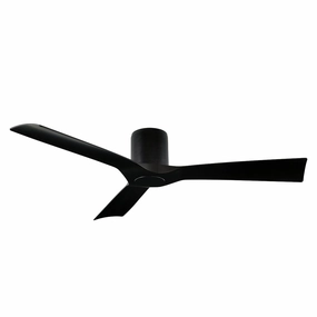 Aviator 54"Ceiling Fan Matte Black stylish medium fans for contemporary homes