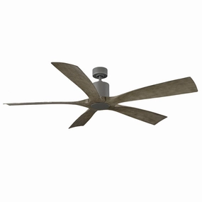 Aviator 70 70"Ceiling Fan Graphite/Weathered Gray energy-efficient medium fans with remote