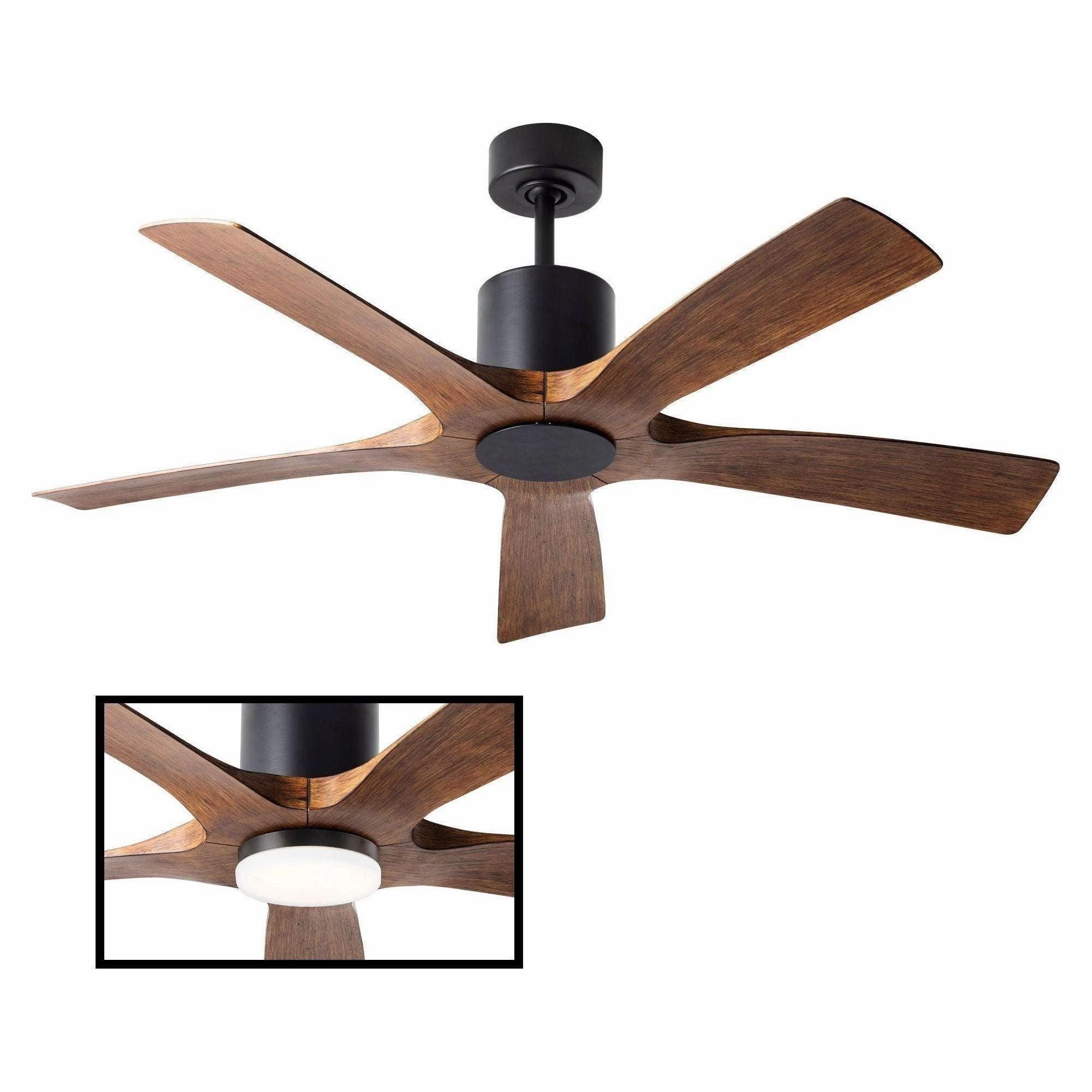 Aviator Indoor/Outdoor 5-Blade 54" Smart Ceiling Fan with Remote Control