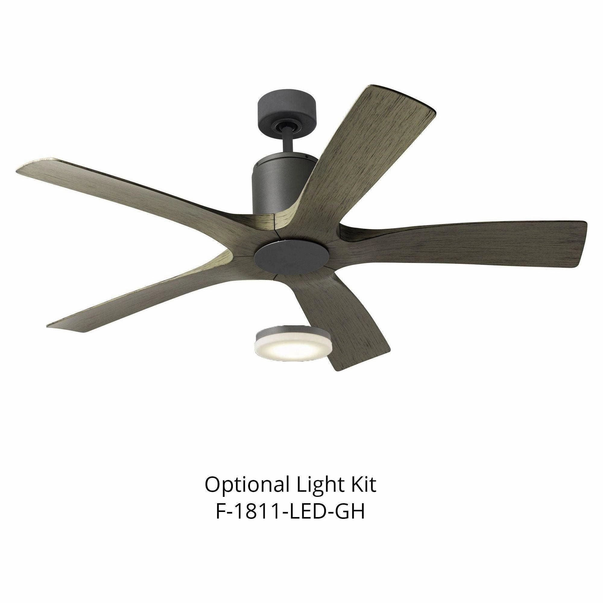 Aviator Indoor/Outdoor 5-Blade 54" Smart Ceiling Fan with Remote Control