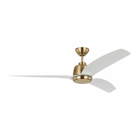 Avila 60"Ceiling Fan Satin Brass versatile medium fans for any space