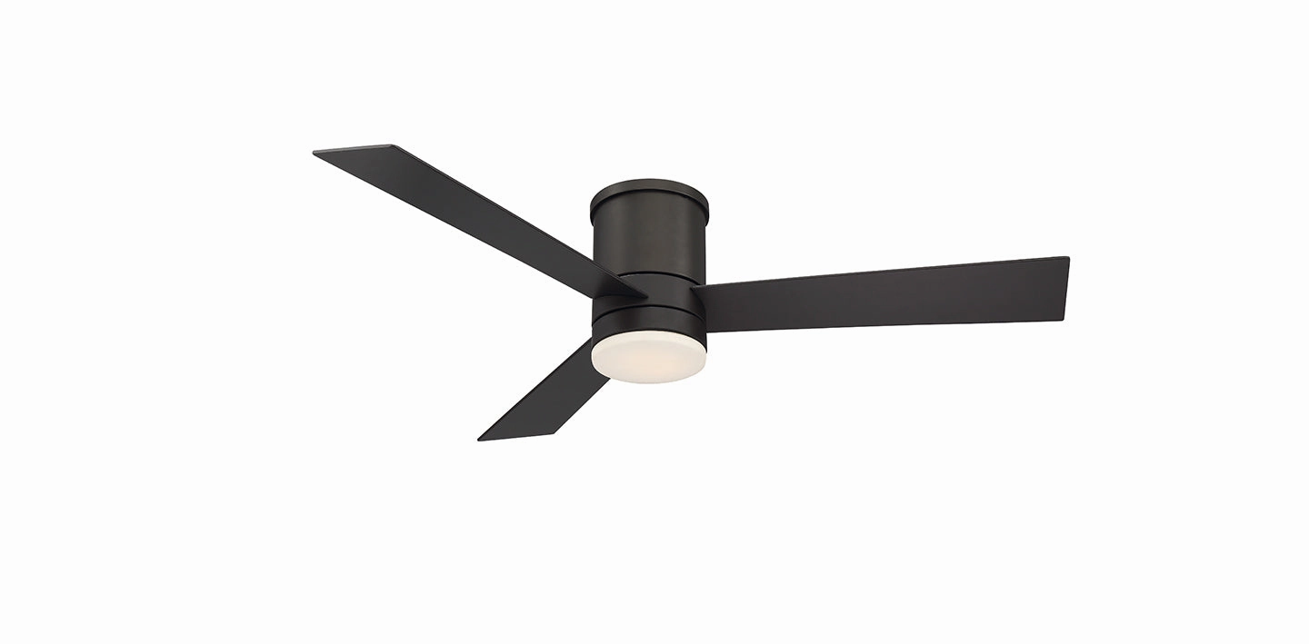 Axis 52"Ceiling Fan Bronze compact medium fans for desks and counters