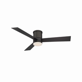 Axis 52"Ceiling Fan Matte Black home cooling fans in medium size