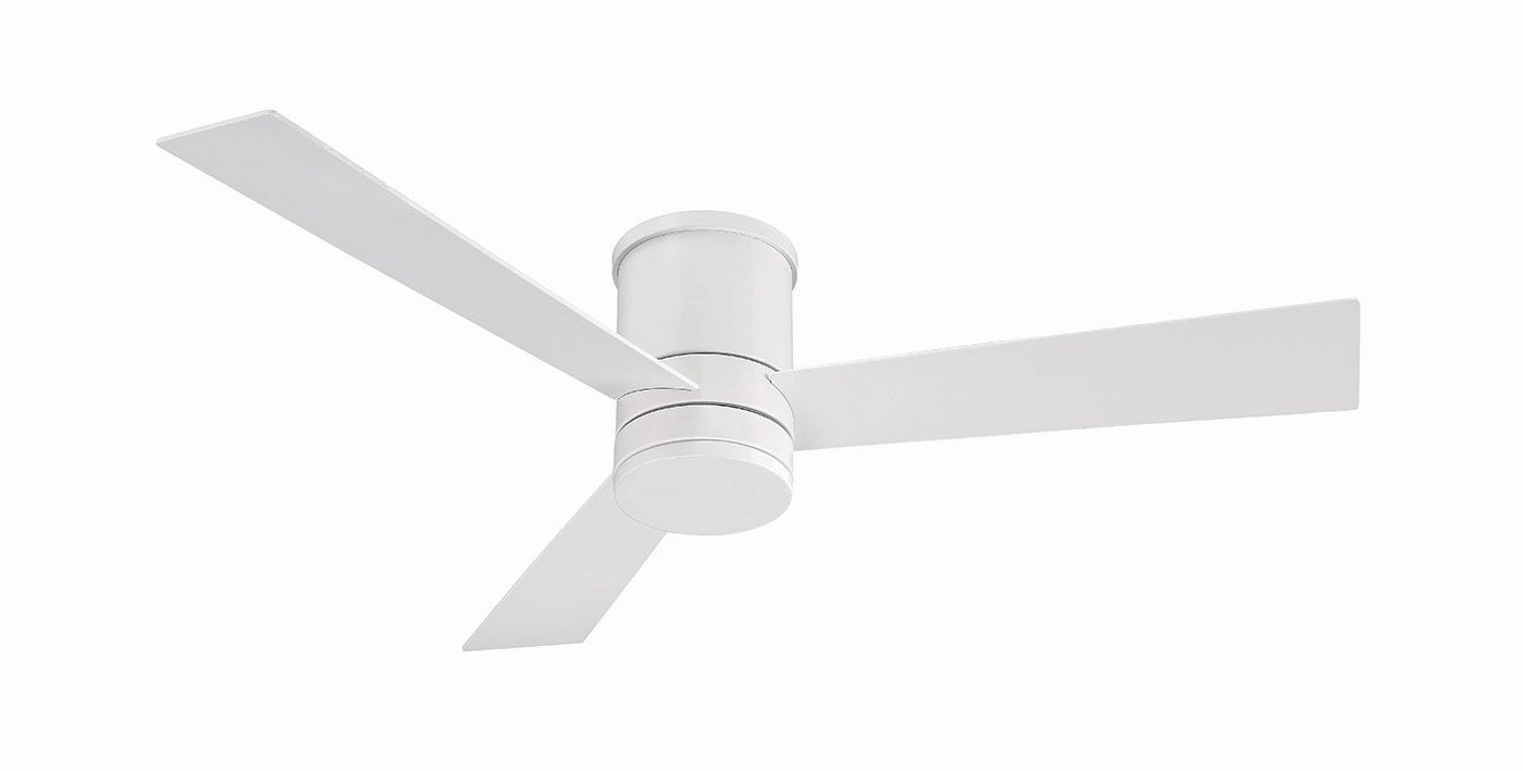 Axis 52"Ceiling Fan Matte White modern medium fans for everyday cooling