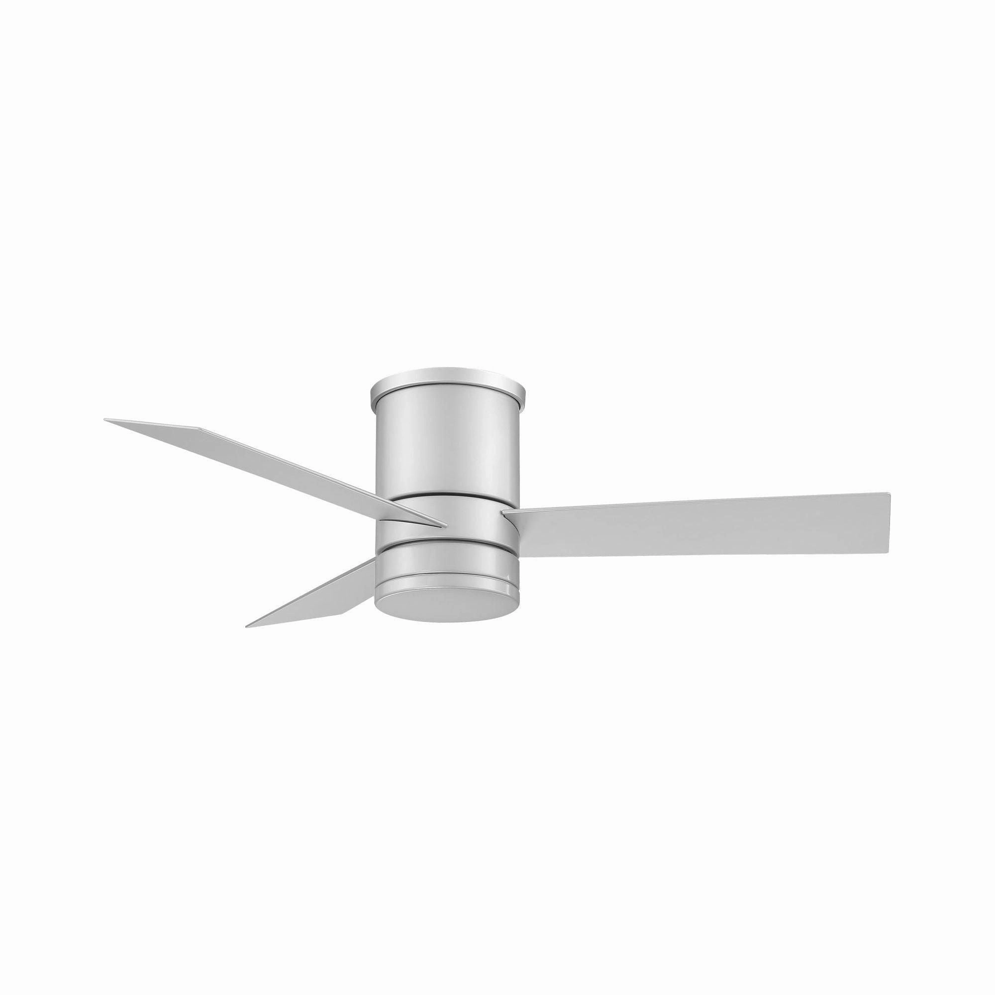 Axis Indoor/Outdoor 3-Blade 44" Smart Flush Mount Ceiling Fan with LED Light Kit and Remote Control