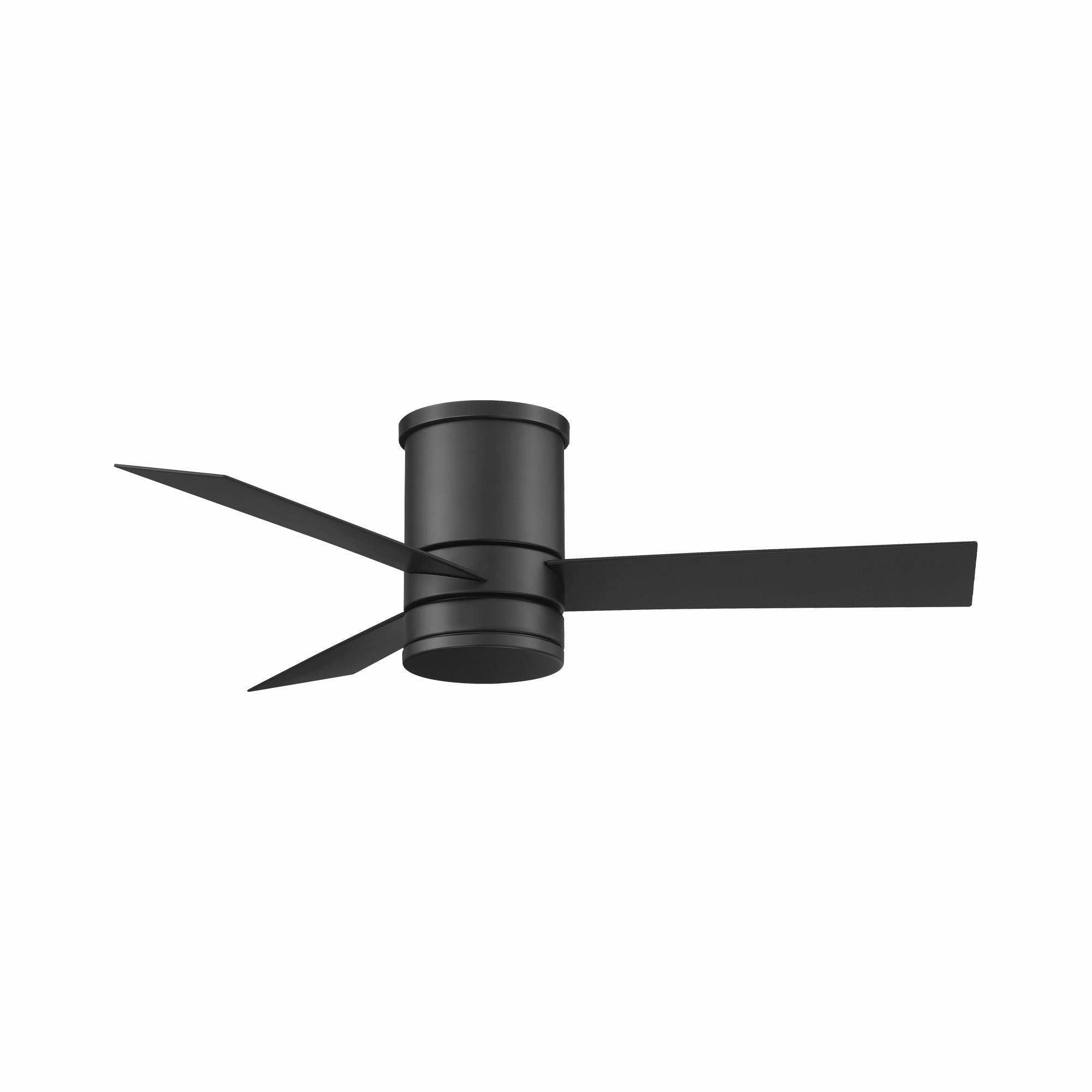 Axis Indoor/Outdoor 3-Blade 44" Smart Flush Mount Ceiling Fan with LED Light Kit and Remote Control