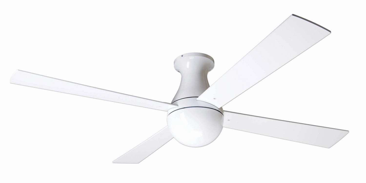 Ball Flush 42" Ceiling Fan compact small fans for bedrooms