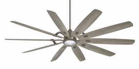 Barn H2O 84"Ceiling Fan Burnished Nickel large electric fans for spacious rooms
