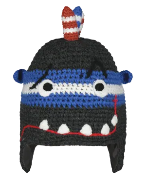 Barts Accessories Boys Monster Beanie in Dark Heather