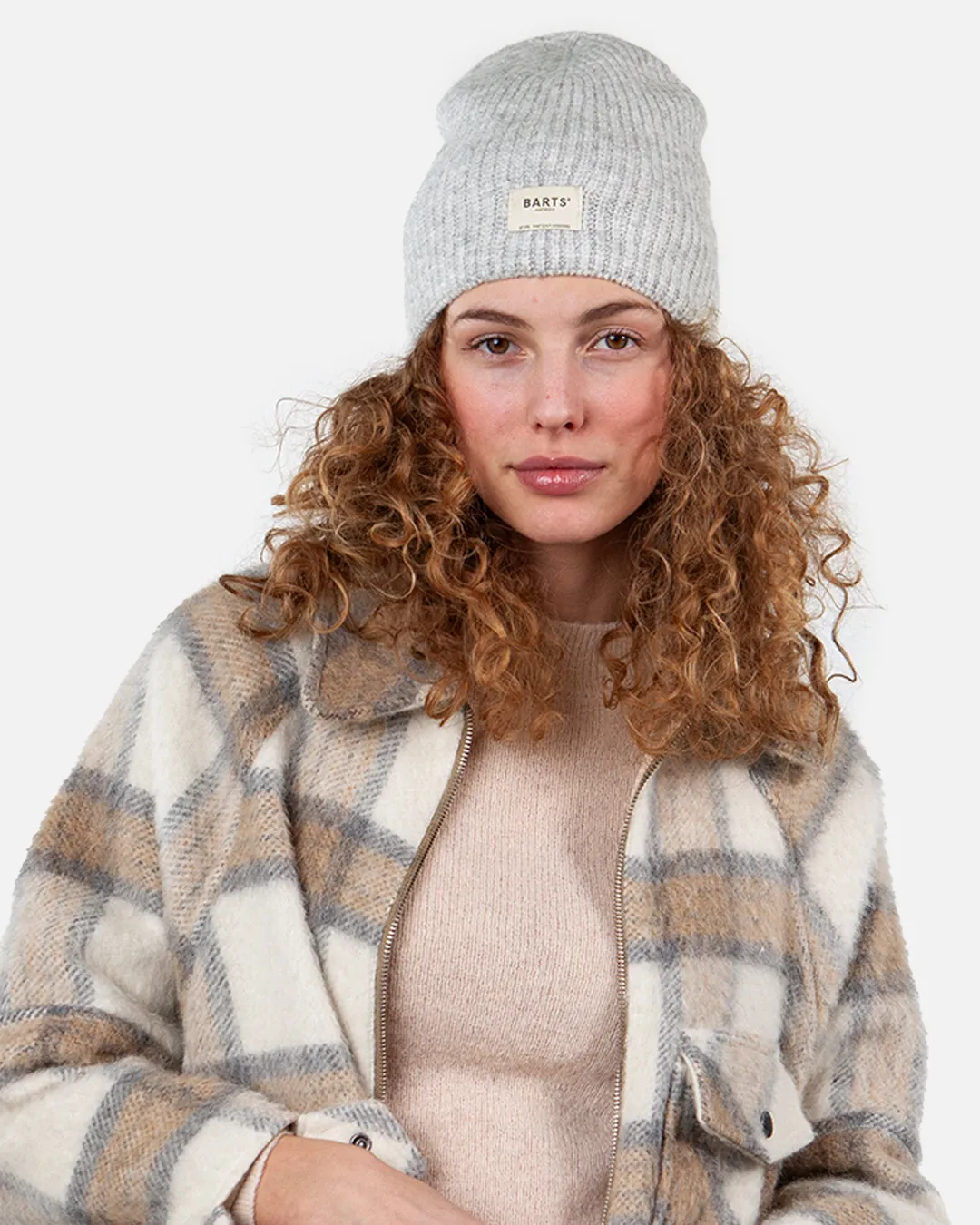 Barts Accessories Darty Beanie in Heather Grey