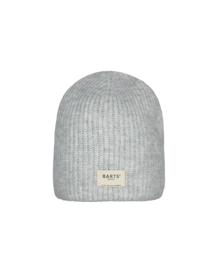 Barts Accessories Darty Beanie in Heather Grey