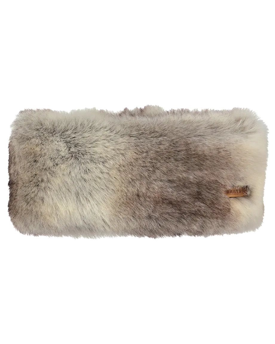 Barts Accessories Fur Headband in Heather Brown