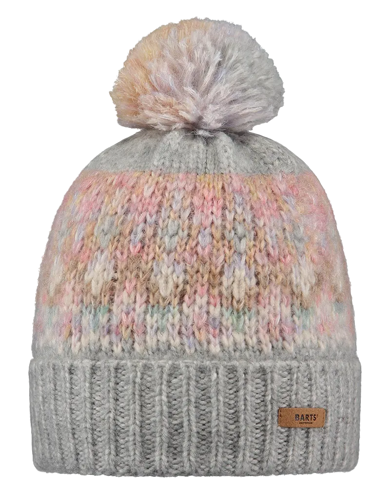 Barts Accessories Renaa Beanie in Heather Grey