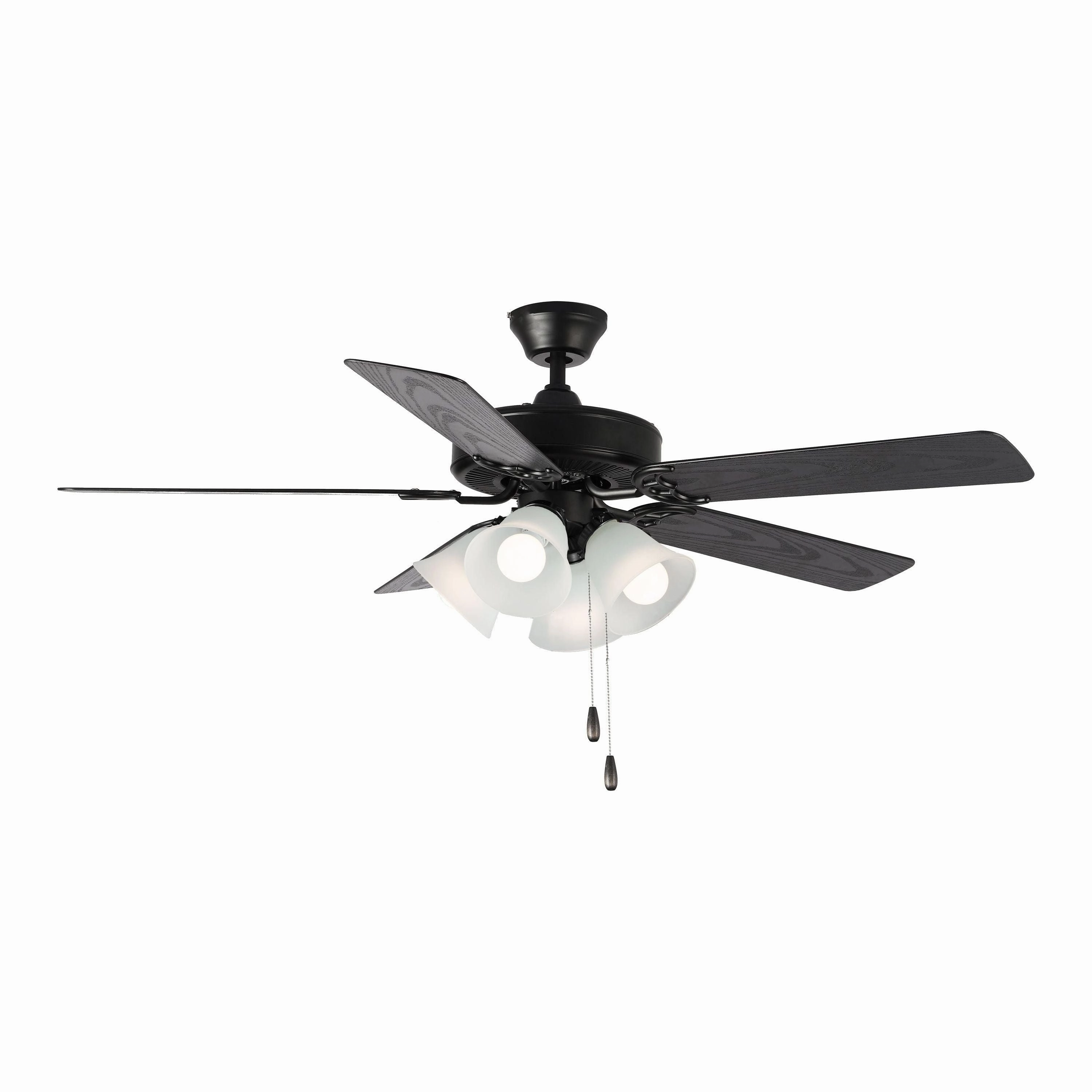 Basic-Max 52" LED Ceiling Fan quiet ceiling fans with remote control