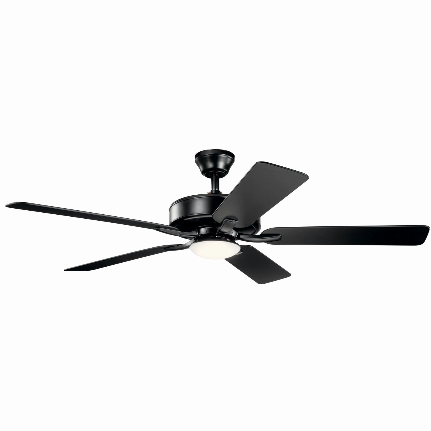 Basics Pro Designer 52"Ceiling Fan Satin Black modern medium fans for everyday cooling