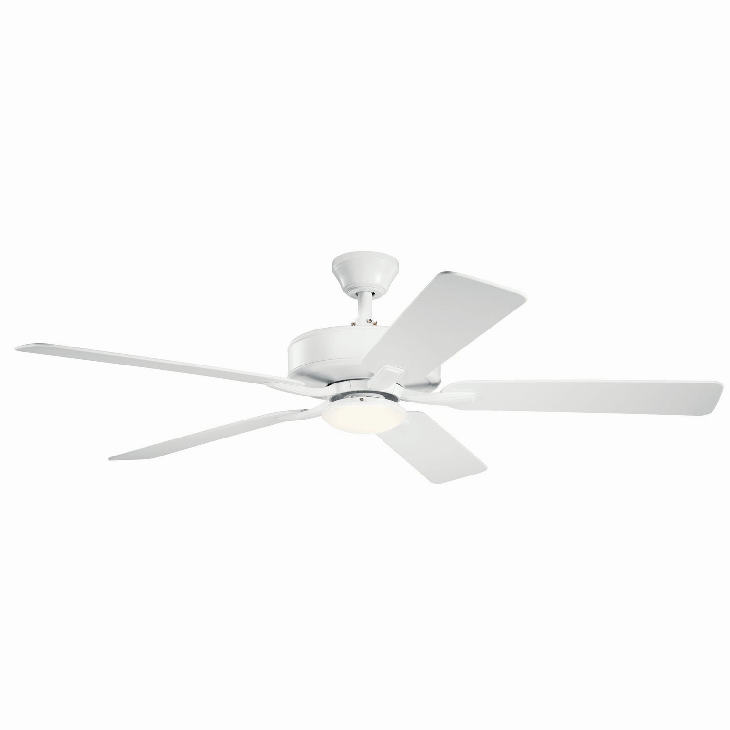 Basics Pro Designer 52"Ceiling Fan White quiet medium fans for living room use