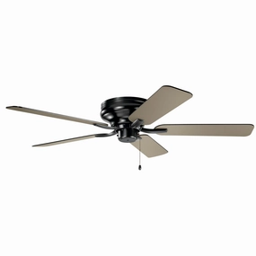 Basics Pro Legacy 52"Ceiling Fan Satin Black compact medium fans for desks and counters