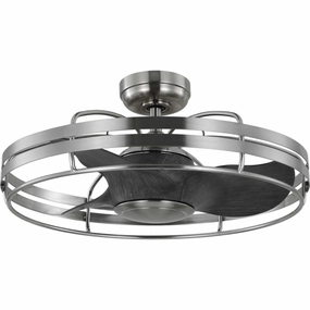 Bastrop 26"Ceiling Fan Brushed Nickel small electric fans for personal cooling