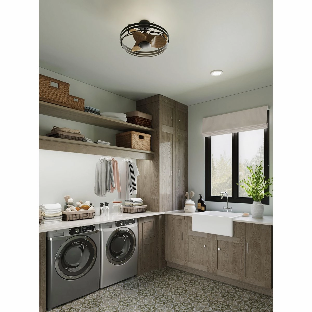 Bastrop 26"Ceiling Fan Graphite