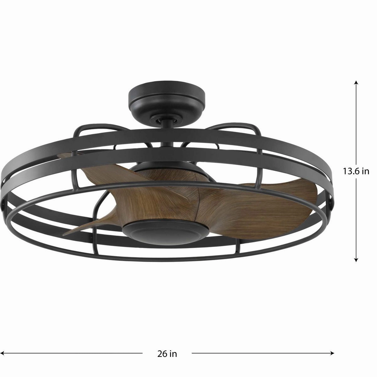 Bastrop 26"Ceiling Fan Graphite