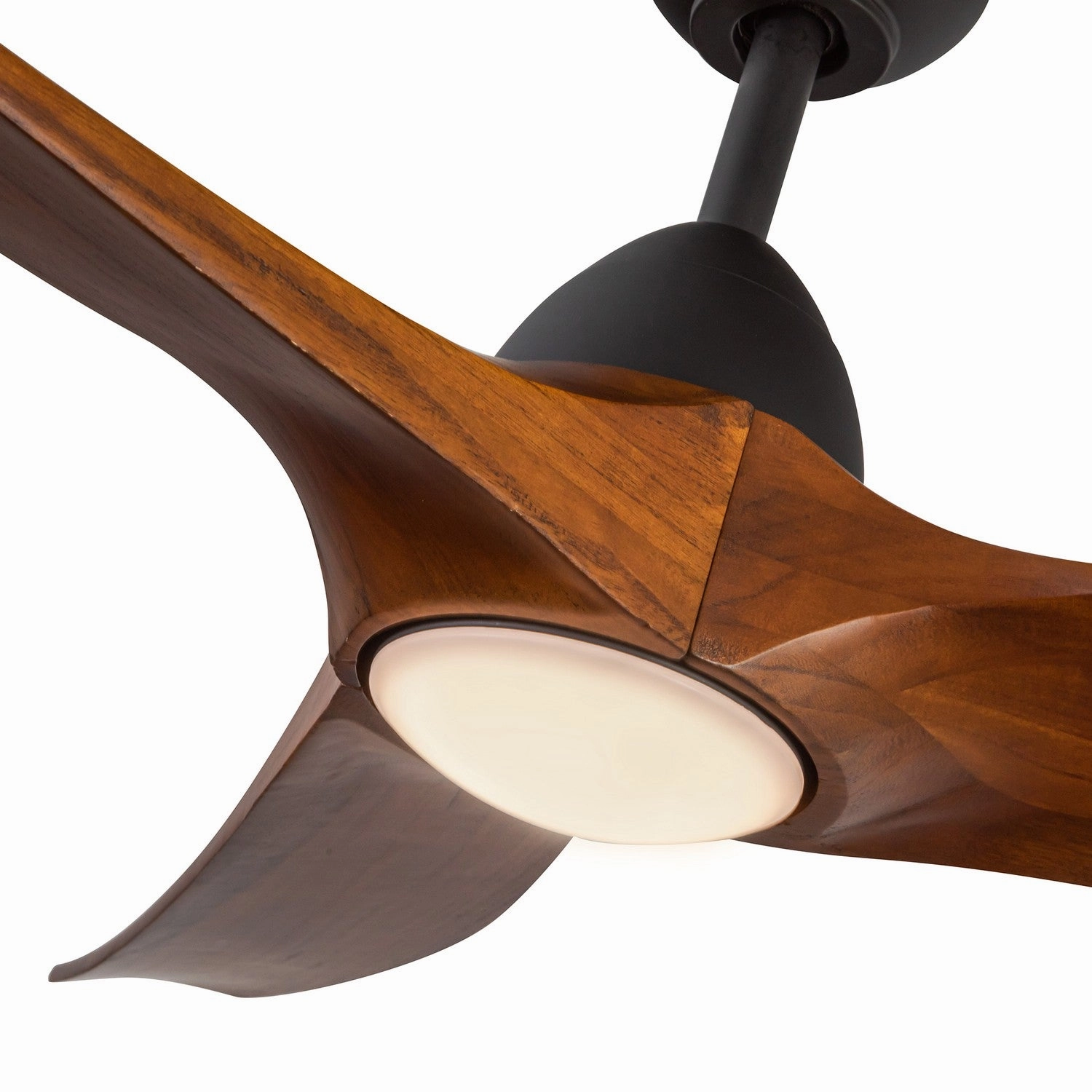 Baylor 60"Ceiling Fan Matte Black/Dark Walnut