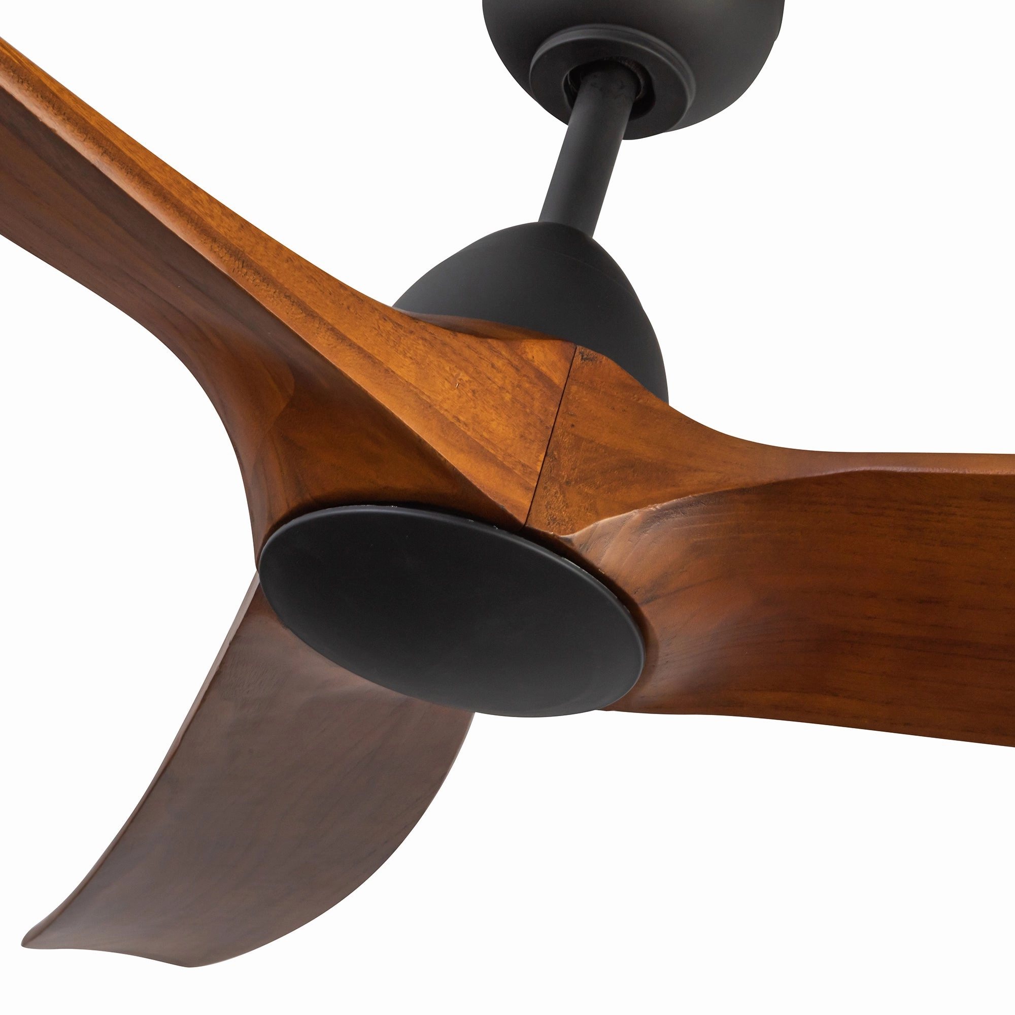 Baylor 60"Ceiling Fan Matte Black/Dark Walnut