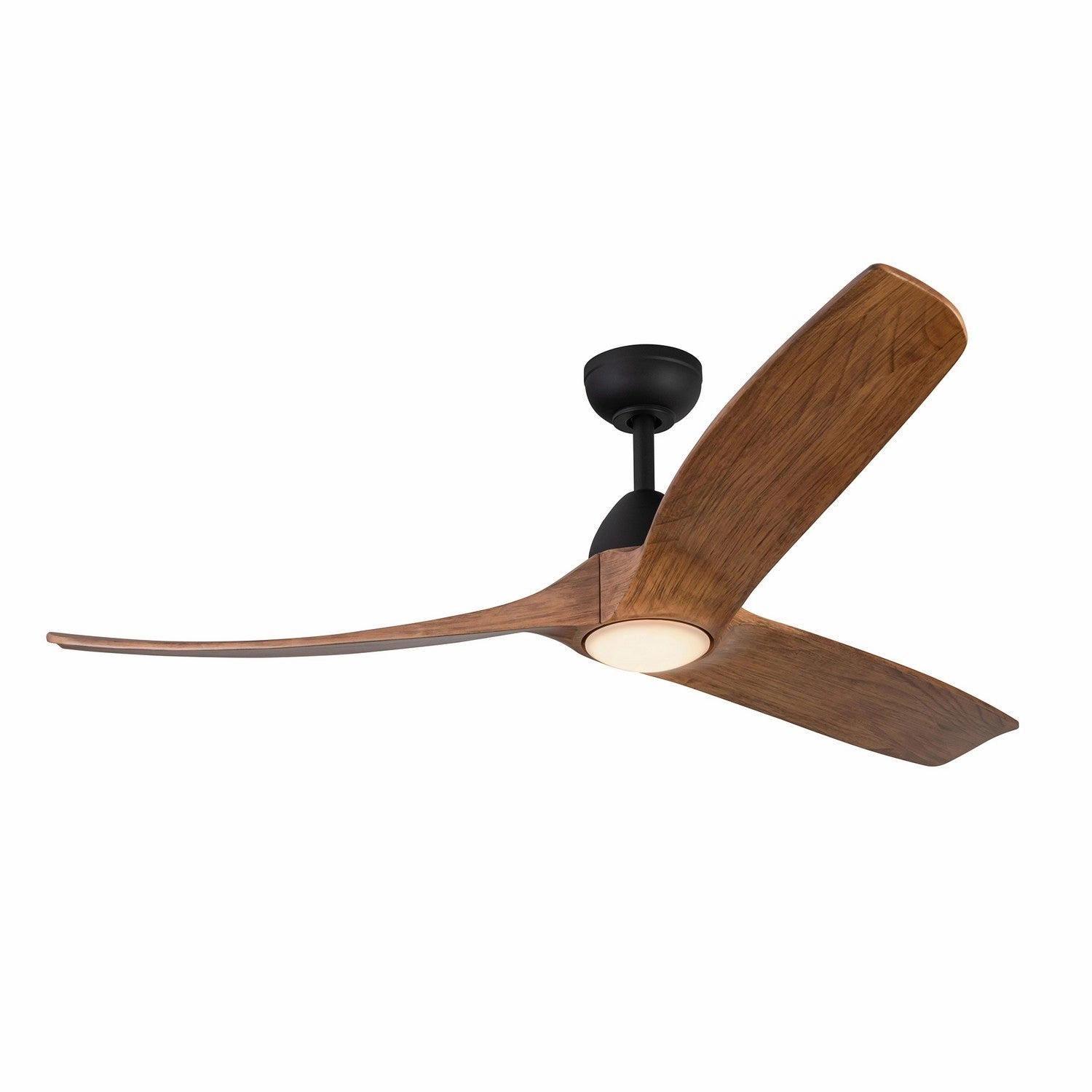 Baylor 60"Ceiling Fan Matte Black/Natural Wood