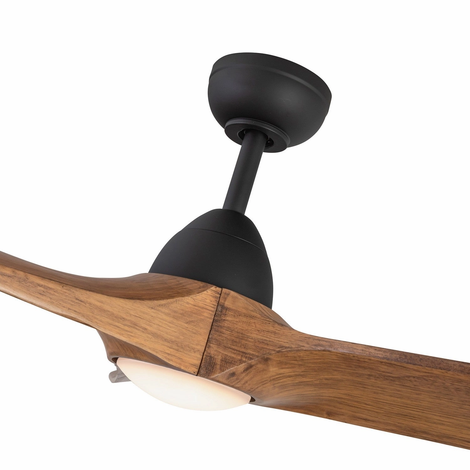 Baylor 60"Ceiling Fan Matte Black/Natural Wood