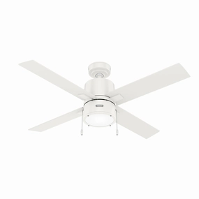 Beck 52"Ceiling Fan Fresh White energy-efficient medium fans with remote