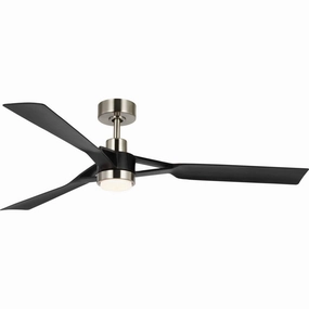 Belen 60"Ceiling Fan Brushed Nickel affordable medium fans for summer