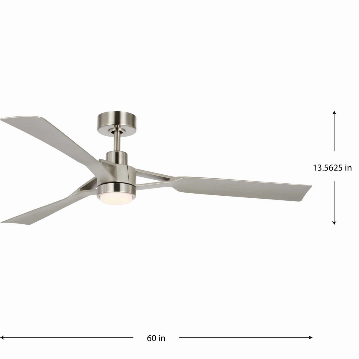 Belen 60"Ceiling Fan Brushed Nickel