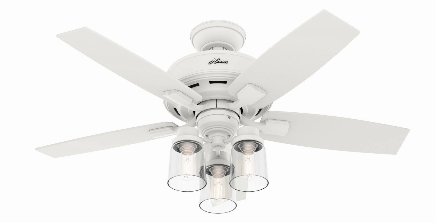 Bennett 44"Ceiling Fan Matte White portable small fans for everyday use