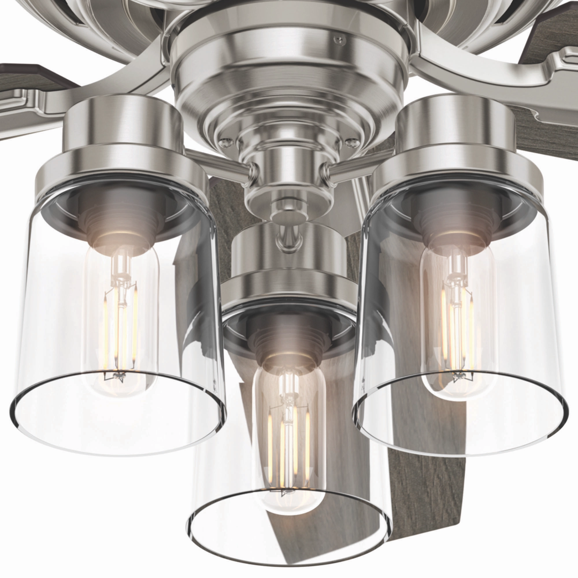Bennett 52"Ceiling Fan Brushed Nickel
