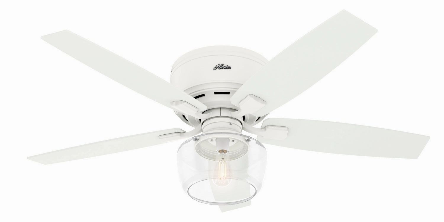 Bennett 52"Ceiling Fan Matte White medium electric fans for multi-room use