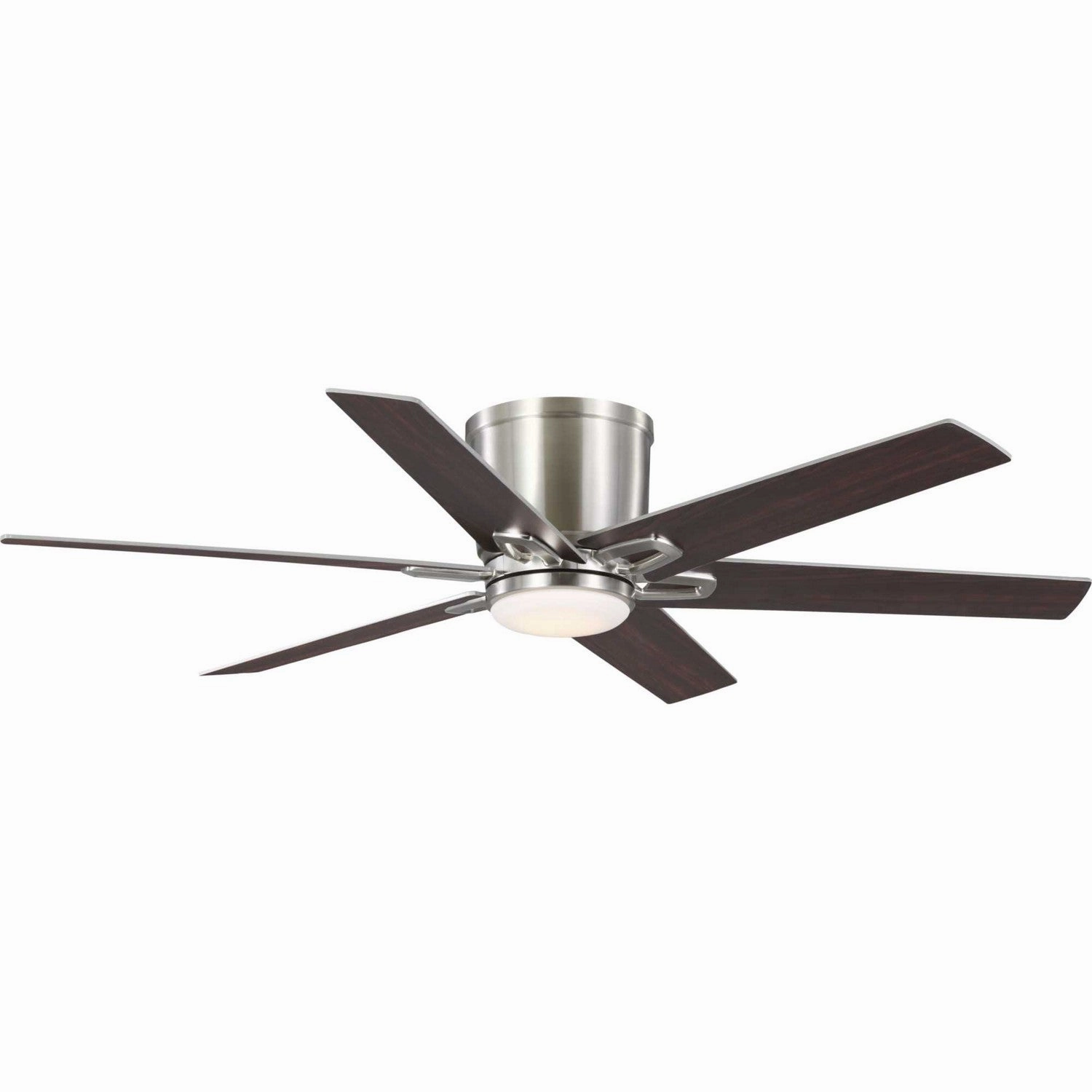 Bexar 54"Ceiling Fan Brushed Nickel compact medium fans for desks and counters