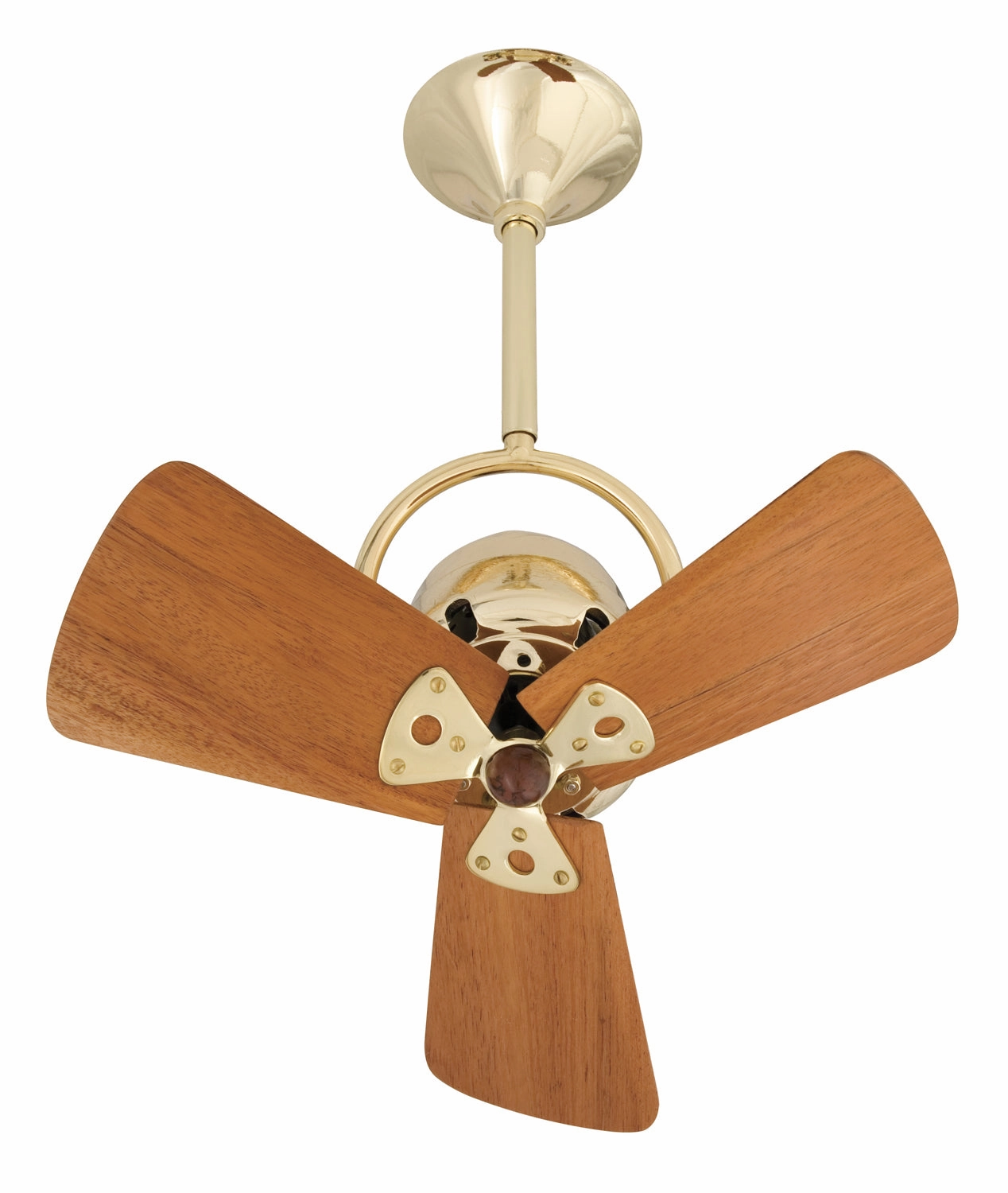 Bianca Direcional 16"Ceiling Fan Brushed Brass