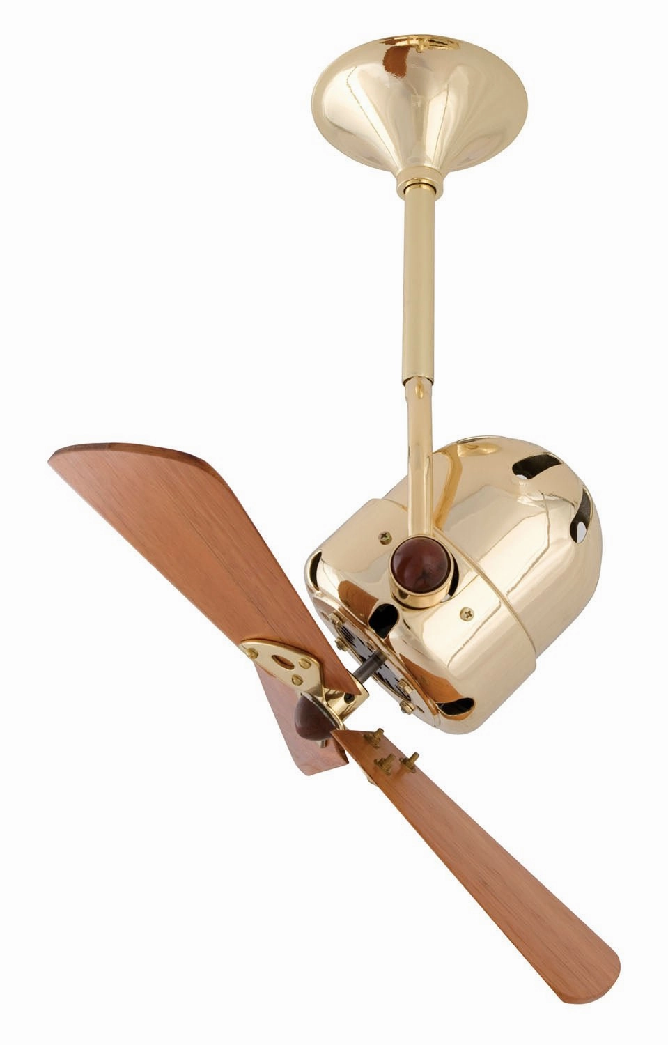 Bianca Direcional 16"Ceiling Fan Brushed Brass